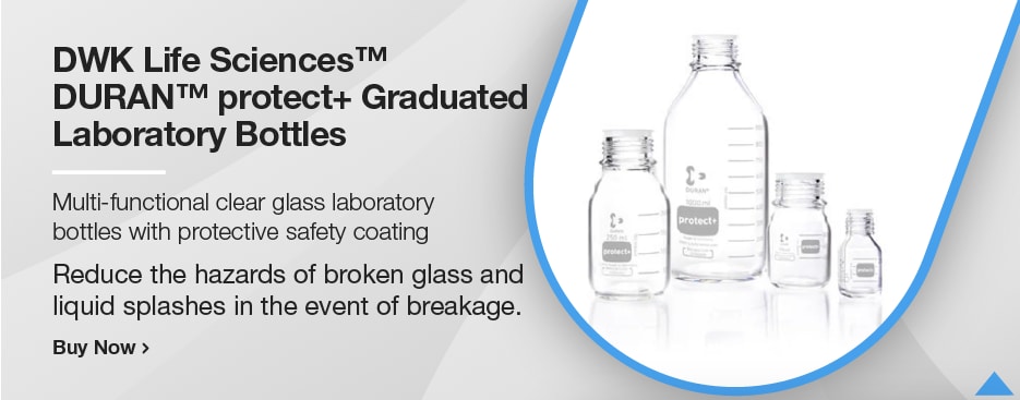 DWK Life Sciences™ DURAN™ protect+ Graduated Laboratory Bottles